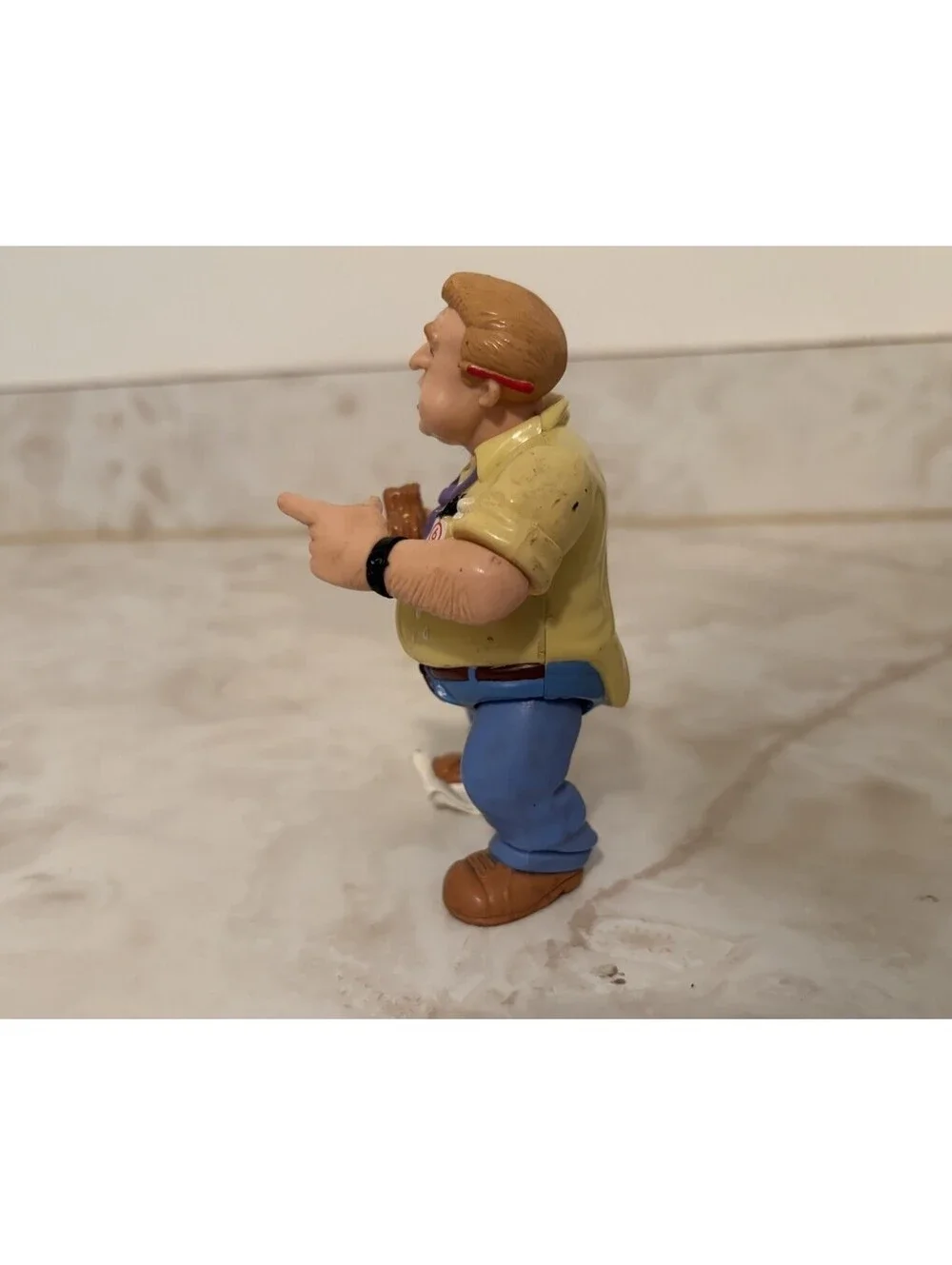 Vintage 1992 Teenage Mutant Ninja Turtles TMNT Toon Burne RARE Action Figure Toy